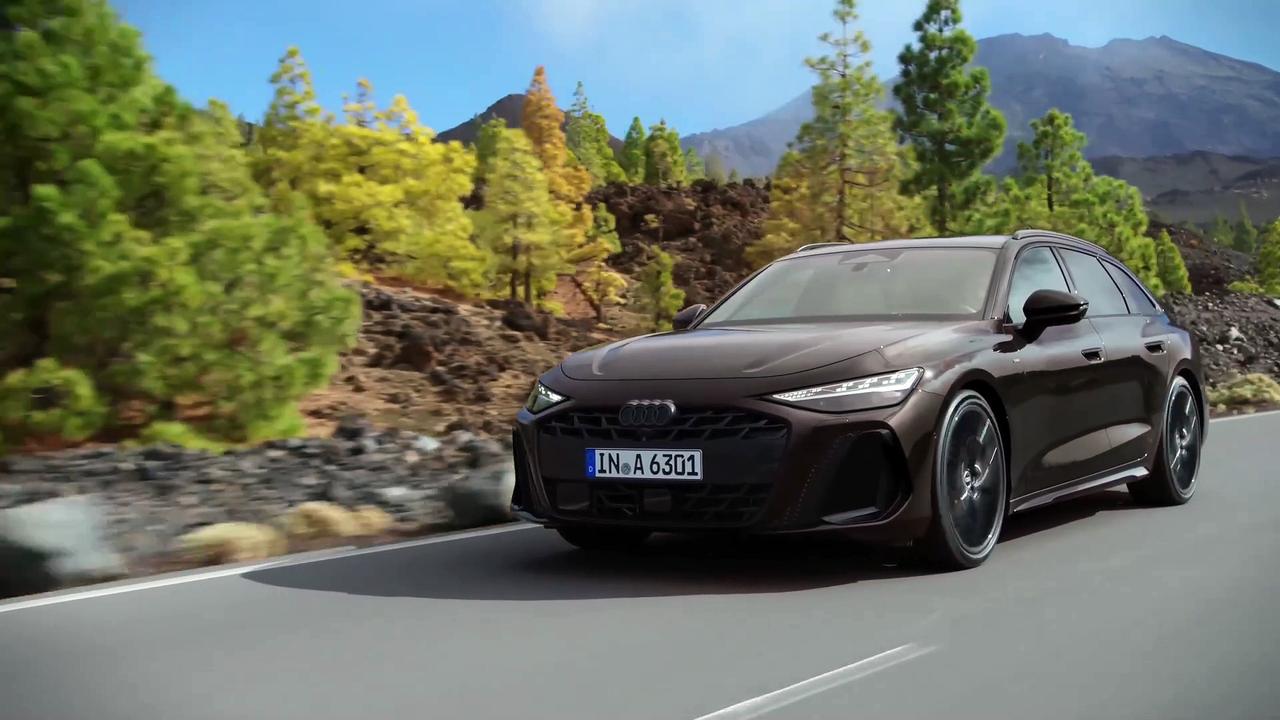 The new Audi A6 Avant TFSI quattro Driving Video