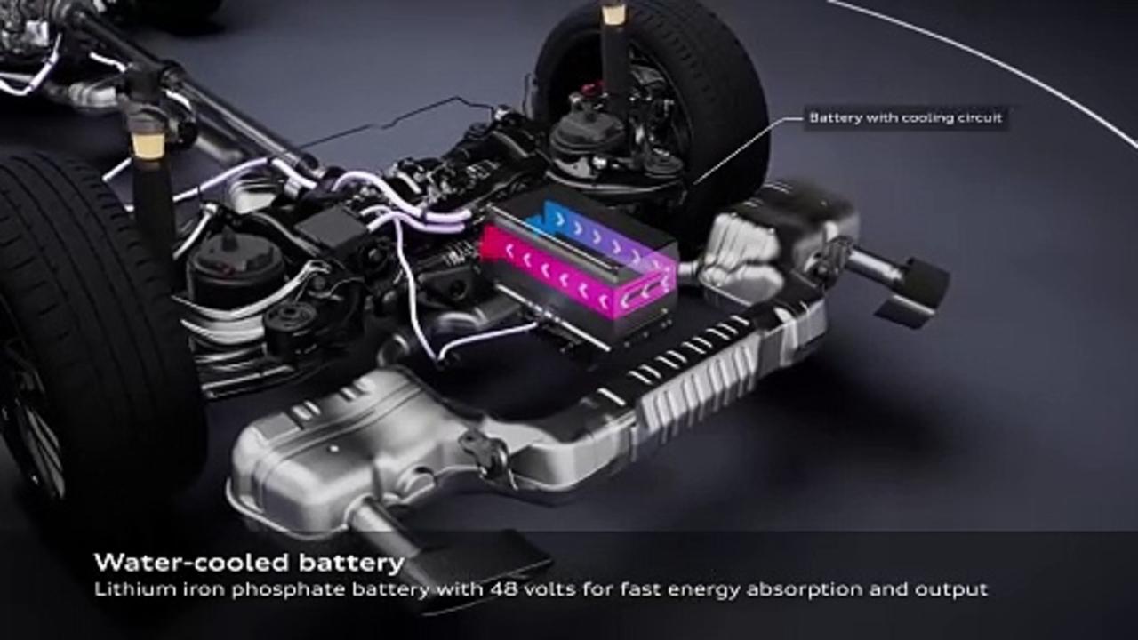 Audi A6 Avant – 3.0 V6 TFSI with MHEV plus technology – Animation