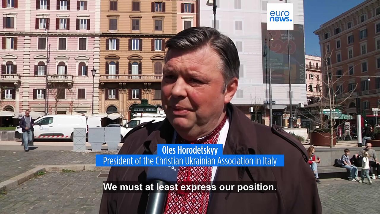 Italy’s Ukrainian community reacts to U.S. aid suspension