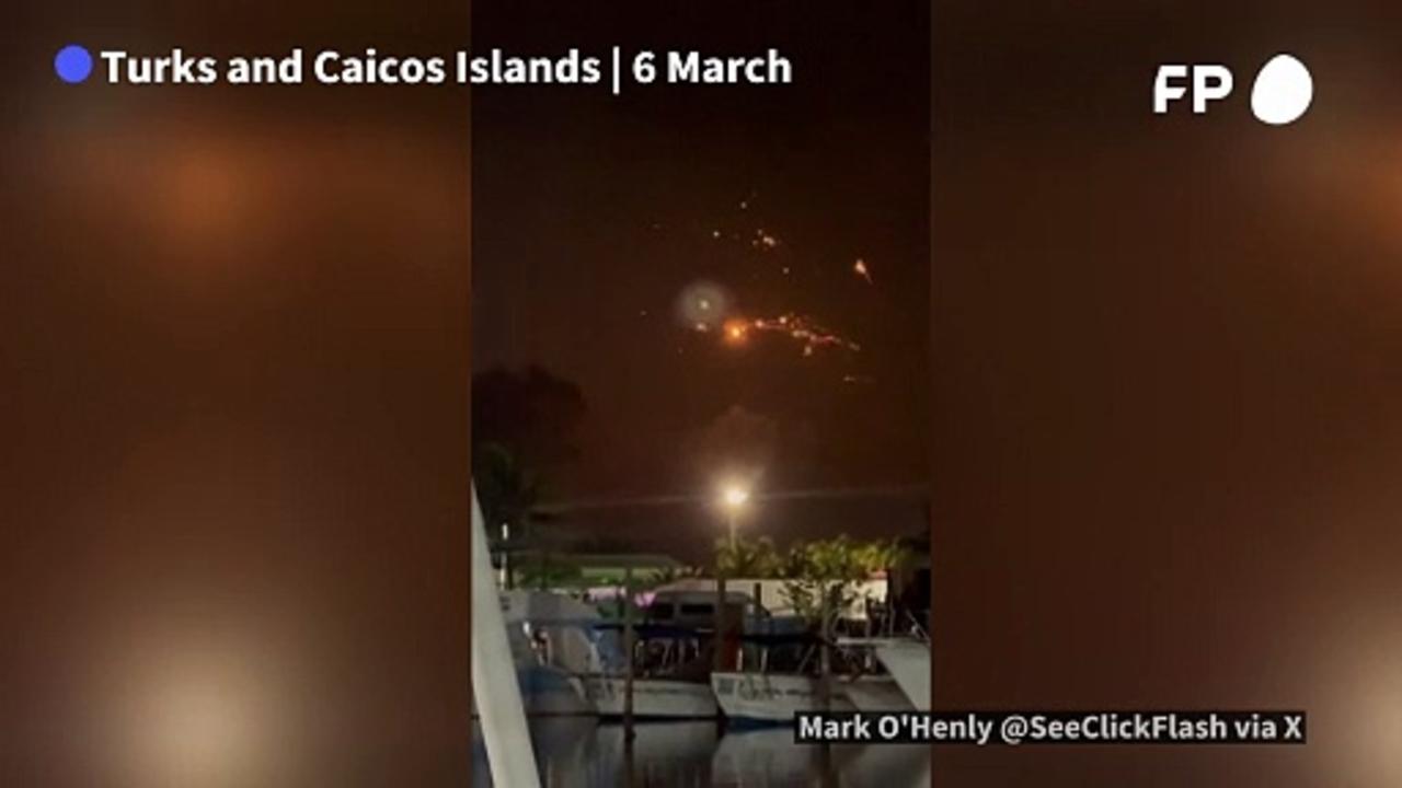 UGC: Debris from SpaceX Starship fills sky after explosion