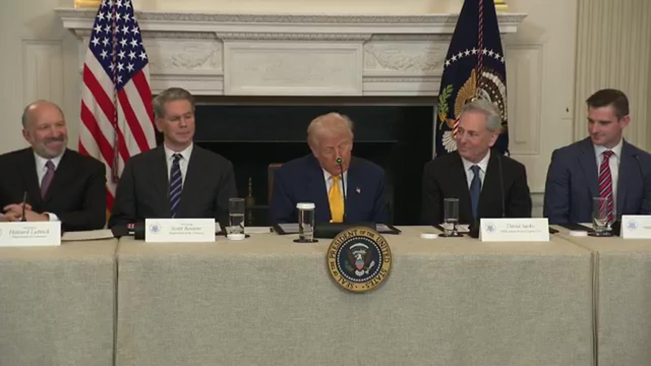 USA - President Trump Delivers Remarks at the White House Digital Assets Summit (07.03.25)