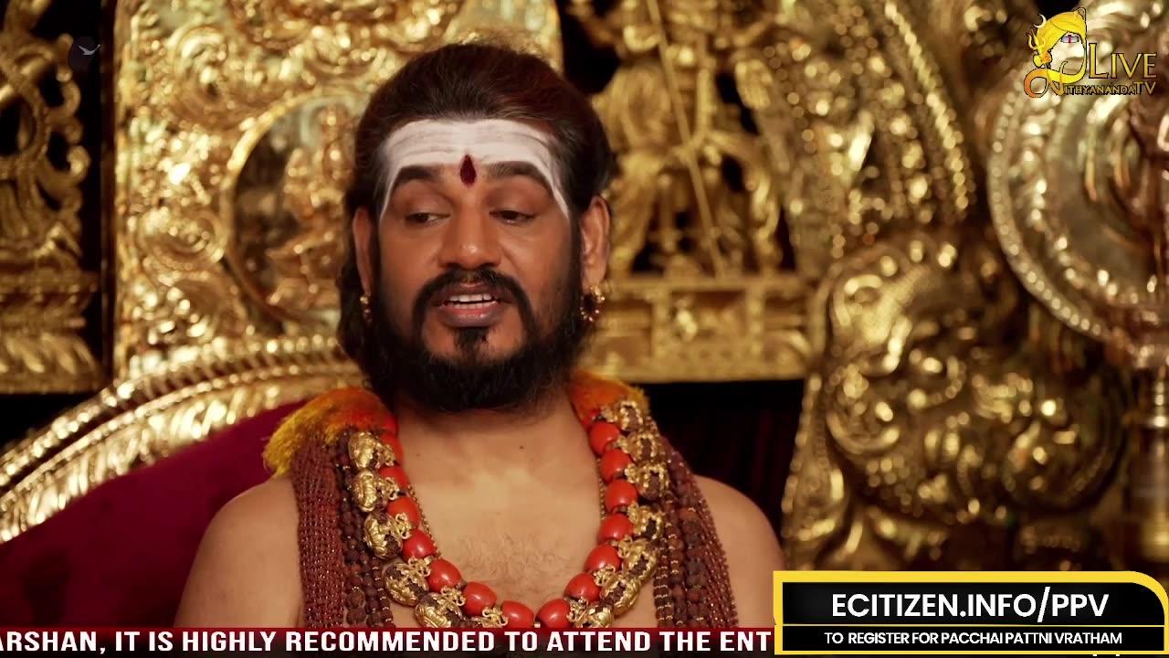 Absorb spiritual teachings during live darshans led by SPH Bhagavan Sri Nithyananda Paramashivam.