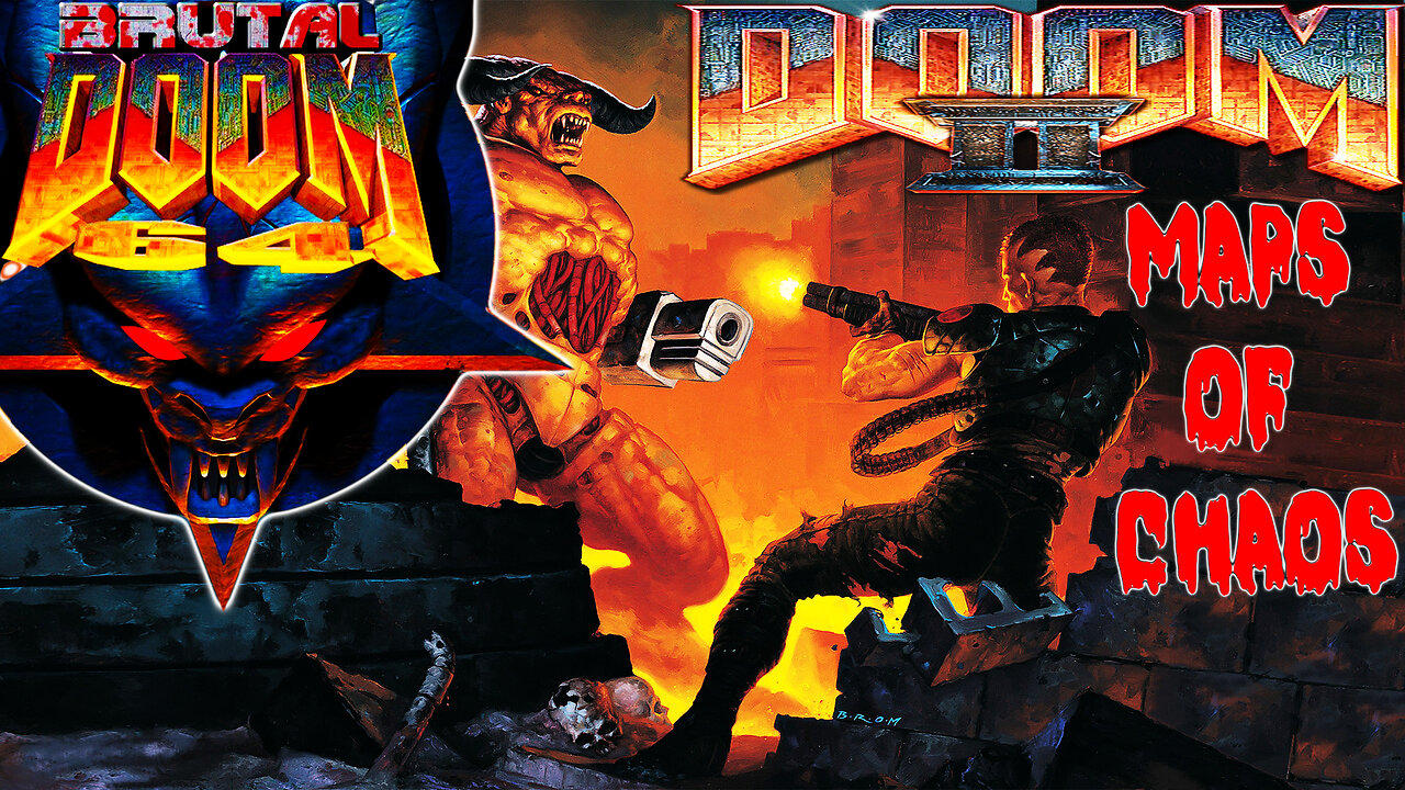 [GzDoom] Doom 2 & 🩸 Brutal Doom 64 🩸 feat. 💥Maps of Chaos💥 🤘 Rip & Tear 🤘