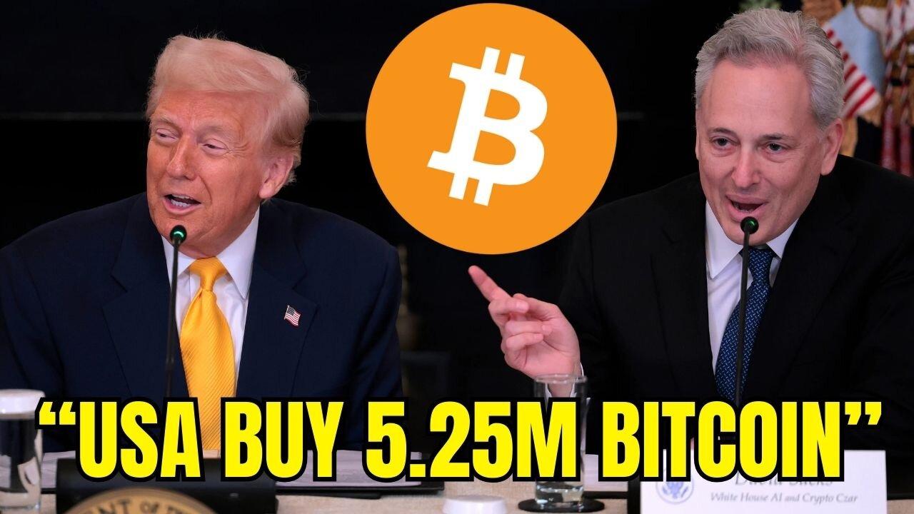 Michael Saylor Told Trump to Buy 25% of The Bitcoin Supply (5.25M BTC)