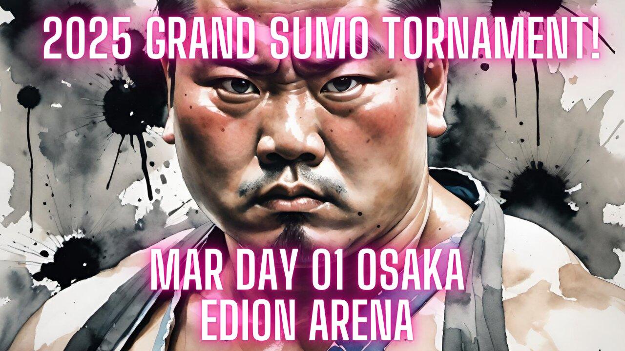 Sumo Nov Live Day 01 Osaka Japan! 大相撲LIVE 03月場所
