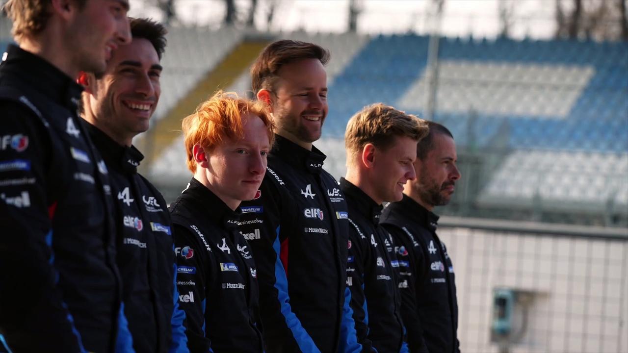 Alpine Endurance Team - 2025 WEC Season Pre-season testing driver line-up