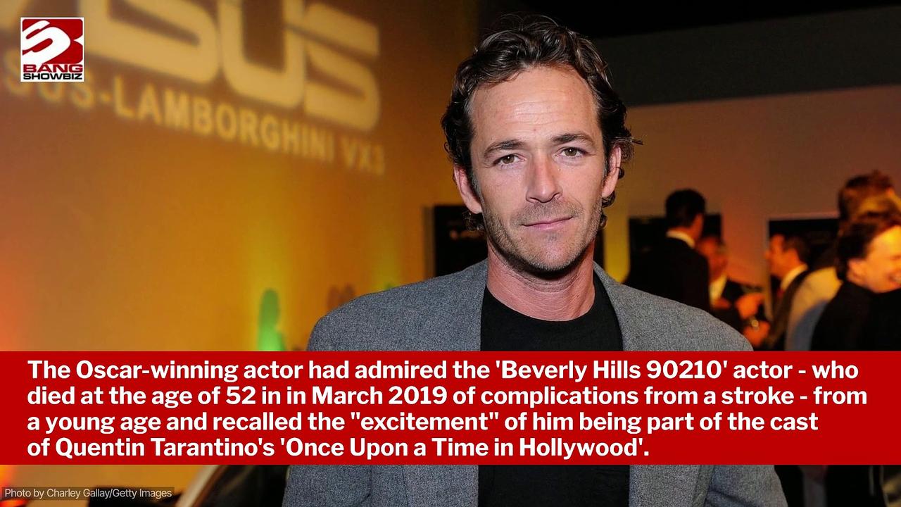 Leonardo DiCaprio was 'starstruck' by Luke Perry