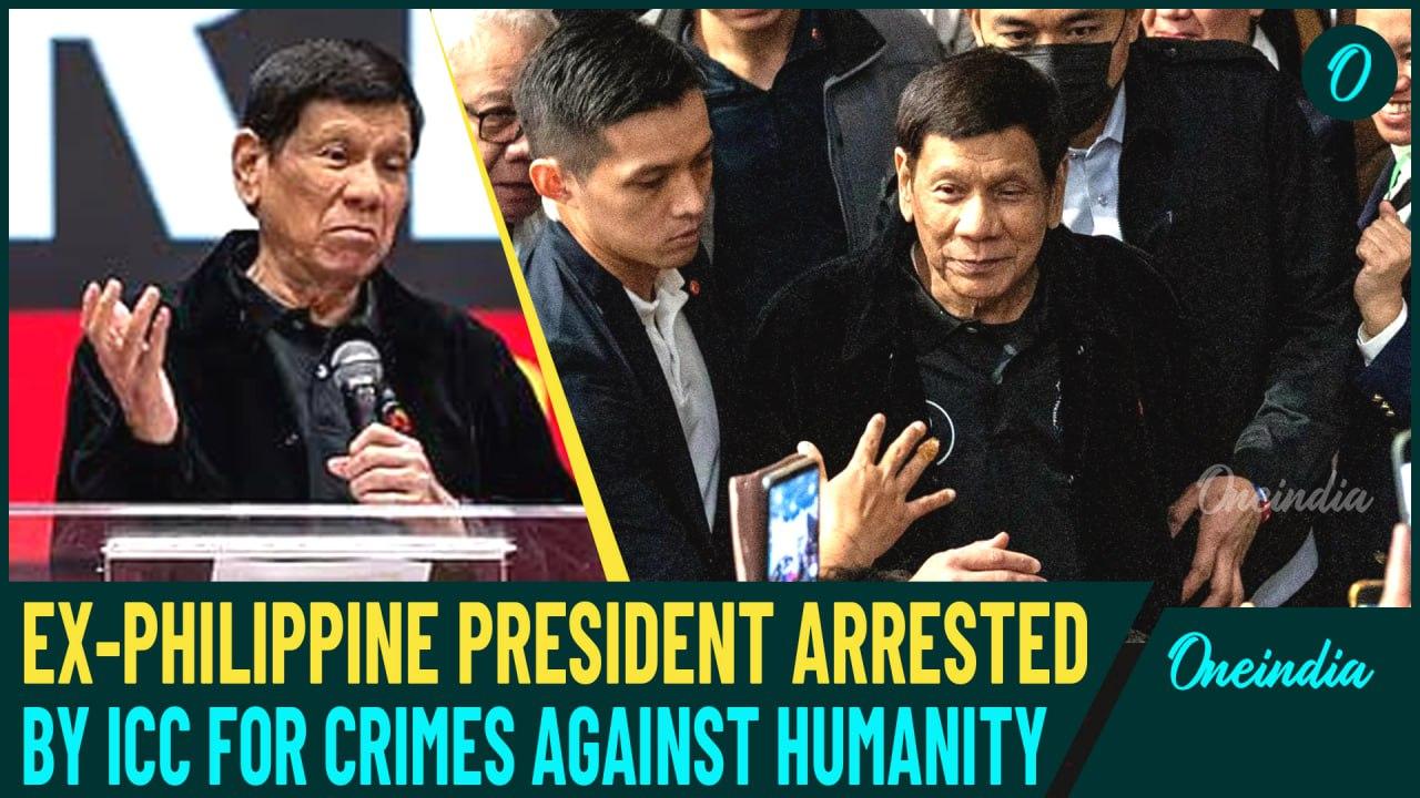 Rodrigo Duterte ARRESTED! Former Philippine President Arrested by ICC Over Drug War Deaths