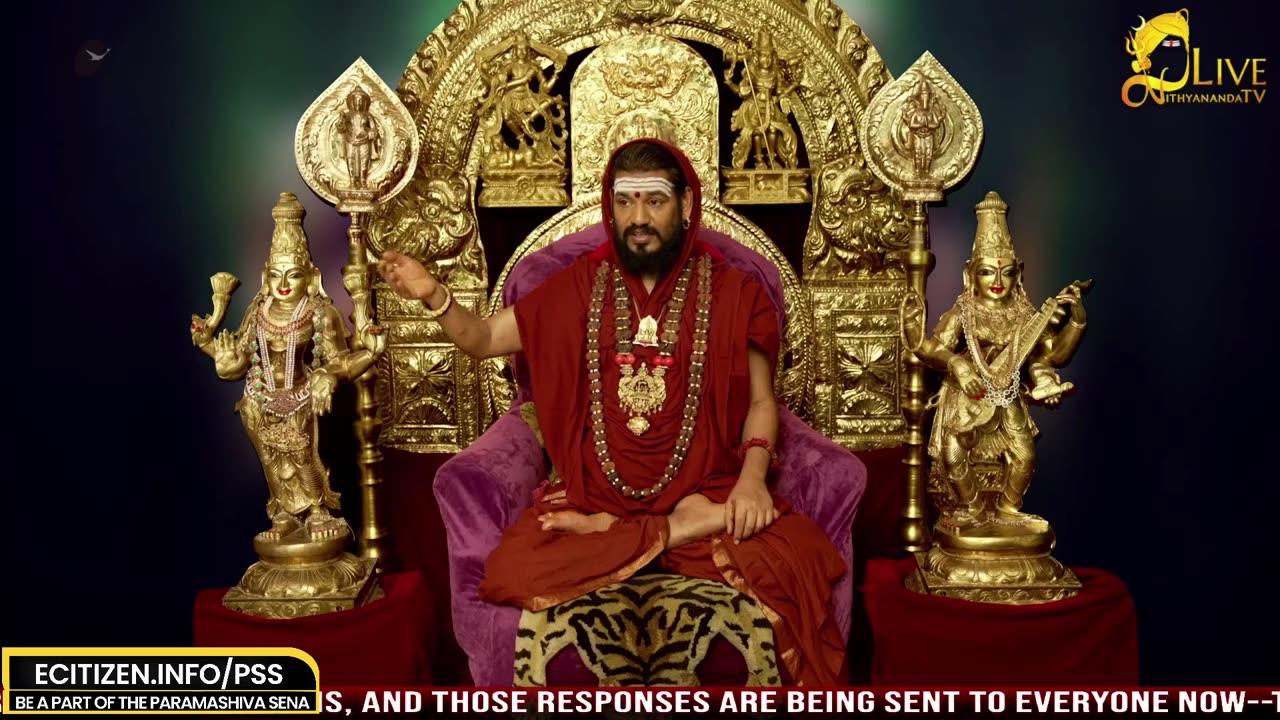 Absorb spiritual teachings during live darshans led by SPH Bhagavan Sri Nithyananda Paramashivam.