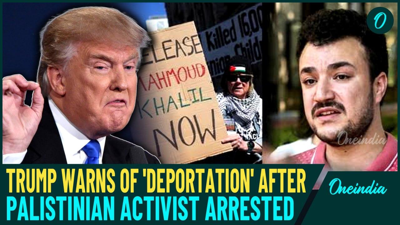 Trump's Shocking 'First Of Many' Warning After Palestinian Activist, Khalil, Arrested At Columbia