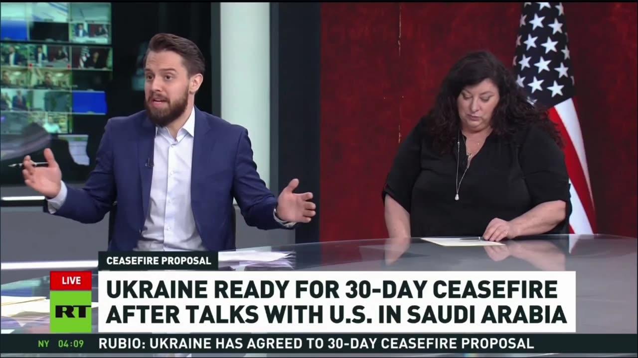 #LIVE - LADYDRAGON= MEETING IN SAUDI ARABIA BETWEEN US AND UKRAINE CALLS FOR A CEASEFIRE OF 30 DAYS