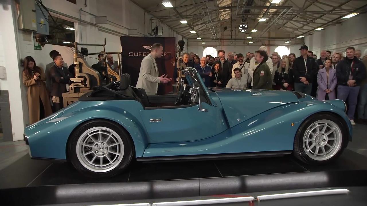 Morgan Motor Company Unveil New Flagship Vehicle