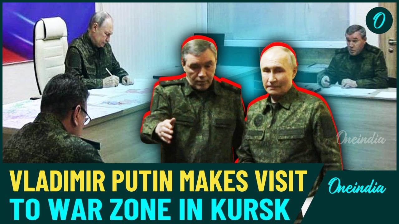 Kursk Breaking: Putin Reaches Warzone Orders For War As Trump Threatens If Ceasefire Not Agreed...