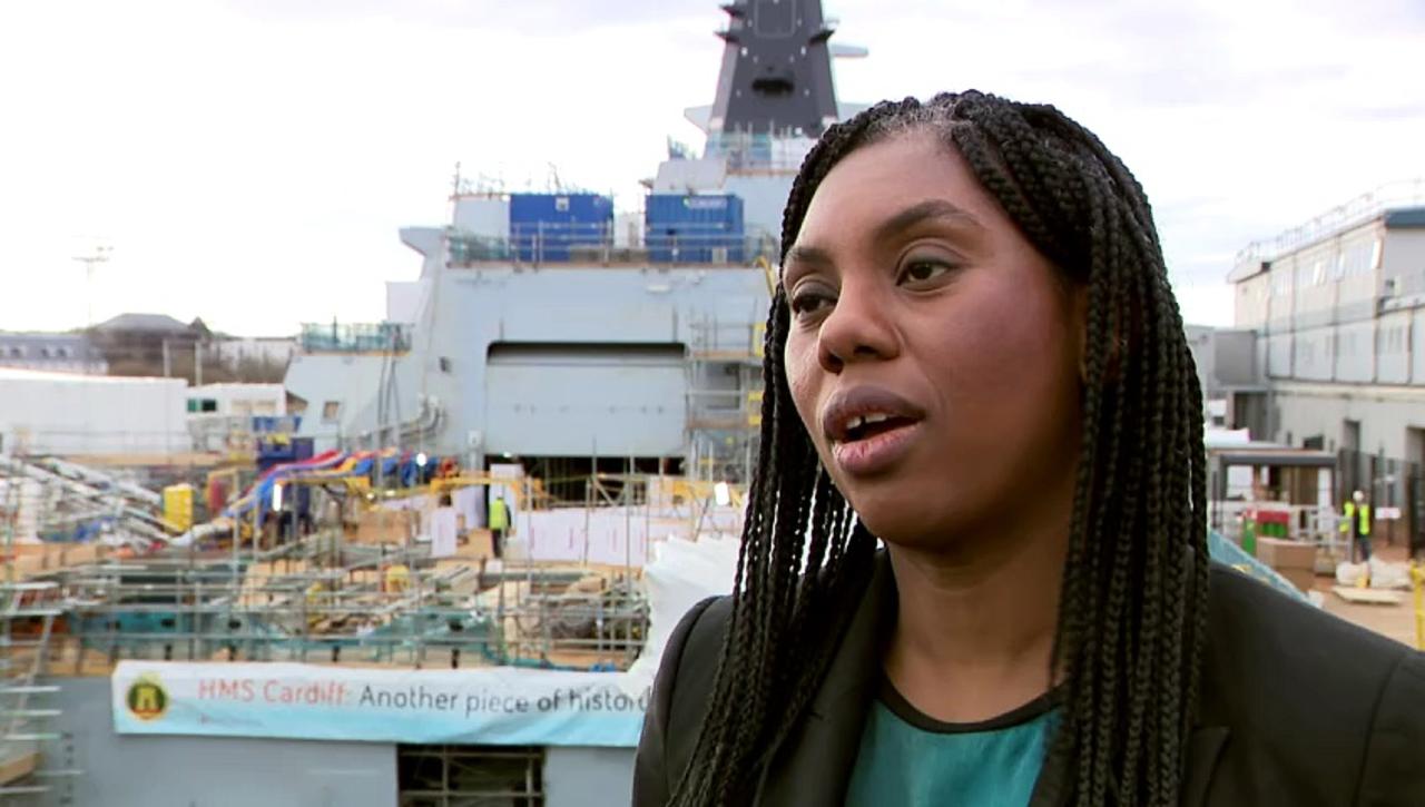 Kemi Badenoch praises government's defence spending boost