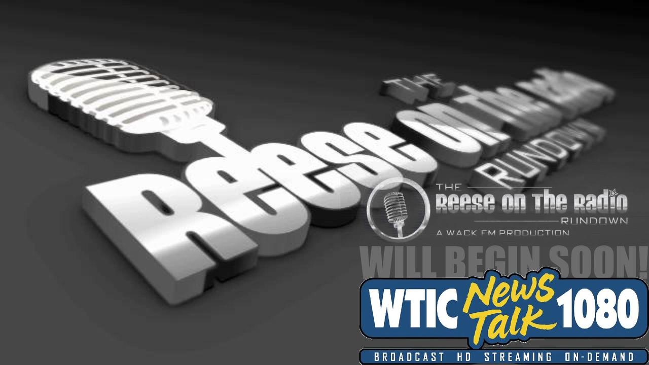 Reese On The Radio On NewsTalk 1080 WTIC