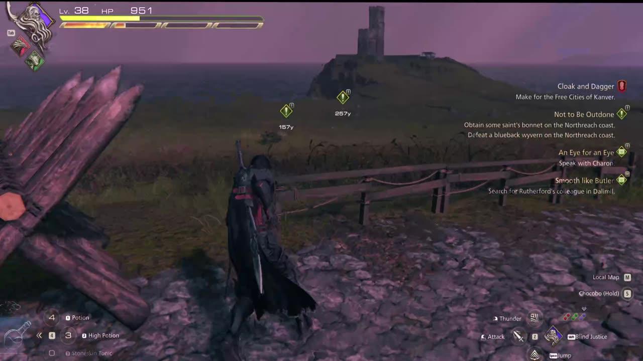 FFXVI: Side quests and maybe continuing the main story.