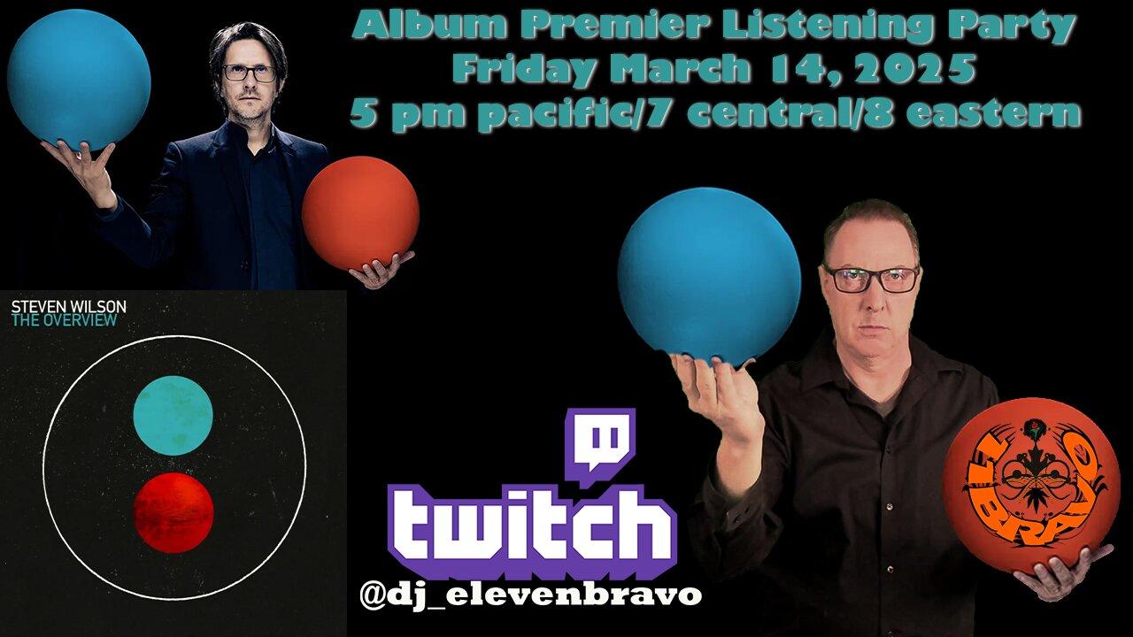 New Album Premier: Steve Wilson - The Overview 03/14/2025