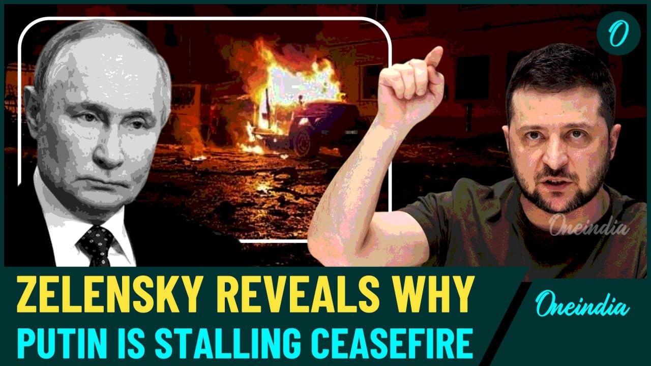 Zelensky’s Big Accusation Against Putin; Reveals Why Putin Is Delaying Ceasefire | 'They Want A...'