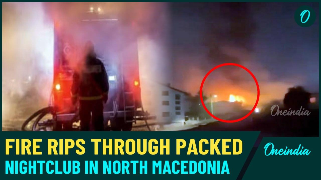 North Macedonia Fire BREAKING | 51 Dead, 100 Wounded as Raging Fire Traps Concertgoers in Nightclub