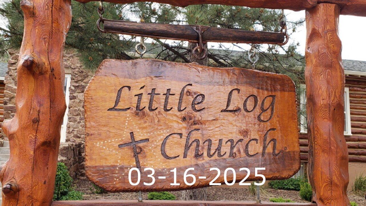 The Shrewd Use of Possessions | Bill Story | Little Log Church | 03-16-2025