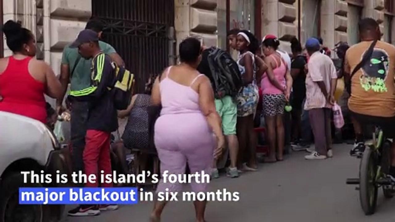 Havana suffers through its fourth major blackout in six months