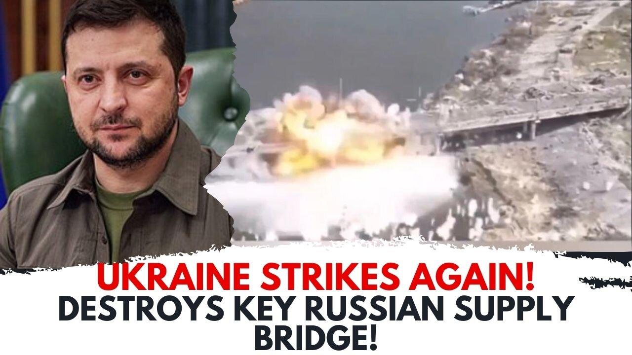 Russian Troops in Shock as Ukraine Destroys Supply Route!