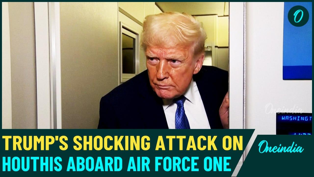 Trump’s Shocking ‘ATTACK’ Threat to Houthis Onboard Air Force One | U.S to Attack Houthis Again?