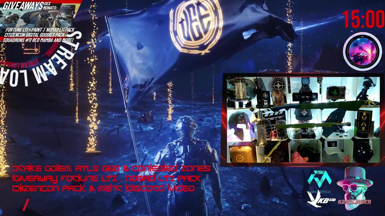 🔴 Drake Golem, ATLS Geo & Contested 🔴 !Giveaway Fortune | Nomad | Citizencon Pack & Mehr [🔞🇩🇪]