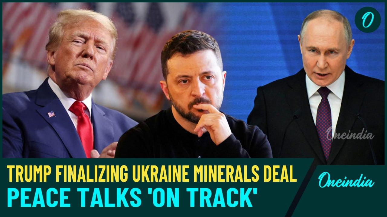 Trump To Sign Ukraine Minerals Deal Soon | Says Peace Talks With Putin, Zelensky ‘Going Well’