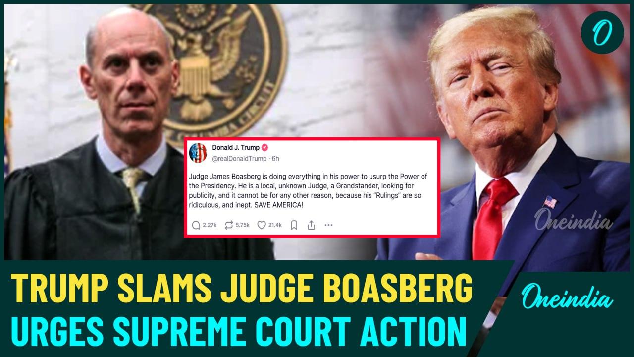 Trump Demands Supreme Court Action After Judge Block His Agenda, Calls Them ‘Lunatics’ In Fiery Post