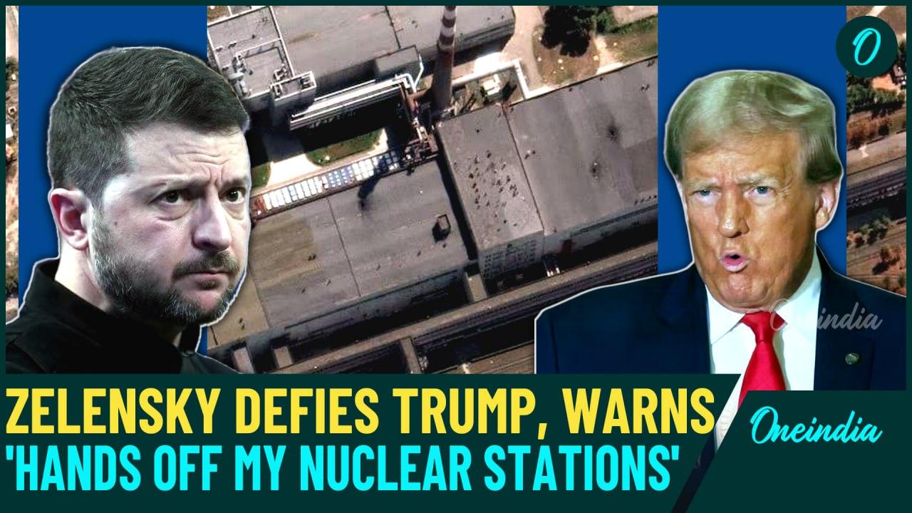 Zelensky DISOBEYS Trump? REBUFFS US’ Plan to Control Ukraine's Nuclear Power Station; ‘Hands Off’