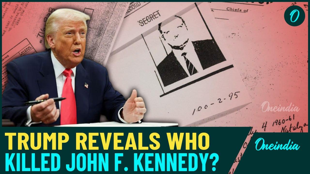 Trump’s Cryptic JFK Assassination Remark | ‘We Gave It All to…' | Trump Teases JFK Files Secrets