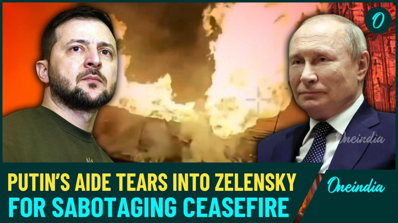 Putin’s Aide ROARS at Zelensky for Sudzha Pipeline Terror Attack | ‘Zelensky’s Words Mean Nothing’