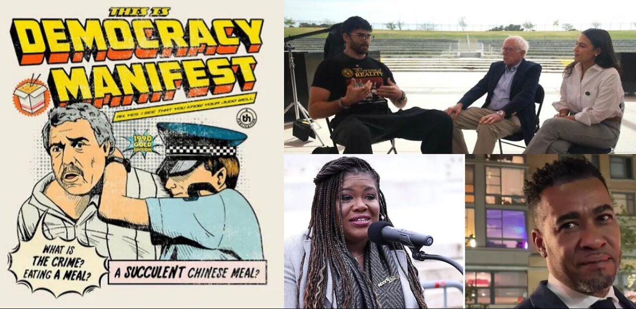 Cori Bush Scandal, Hasan Salty After AOC/Bernie Interview, Aaron Mate Winning, Americans Yelling