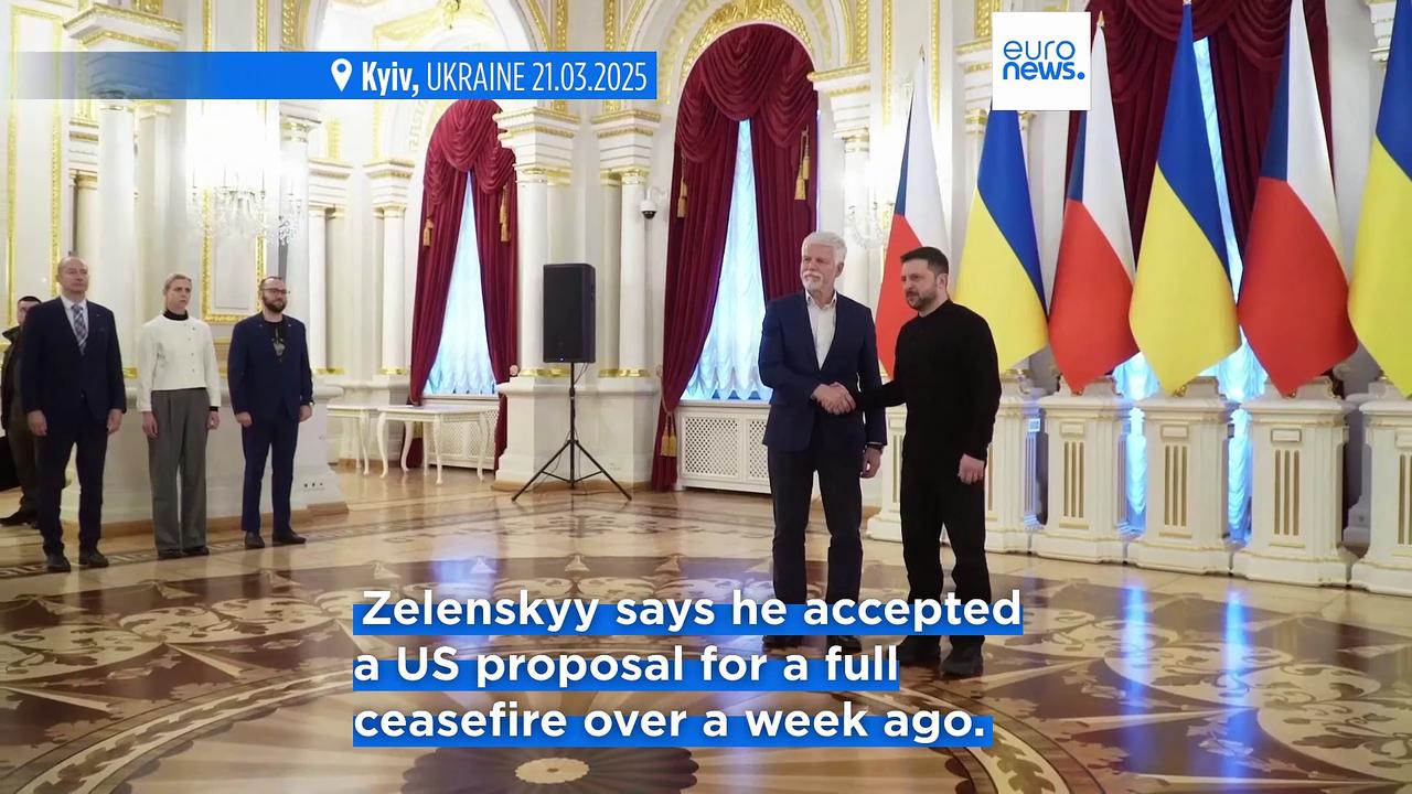 Zelenskyy accuses Putin of stalling peace efforts ahead of Saudi talks