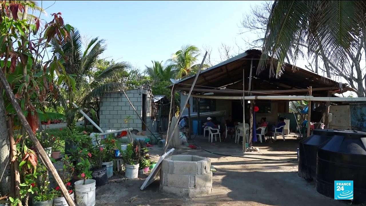 Displaced by climate change: Villagers in Mexico lose homes to sea