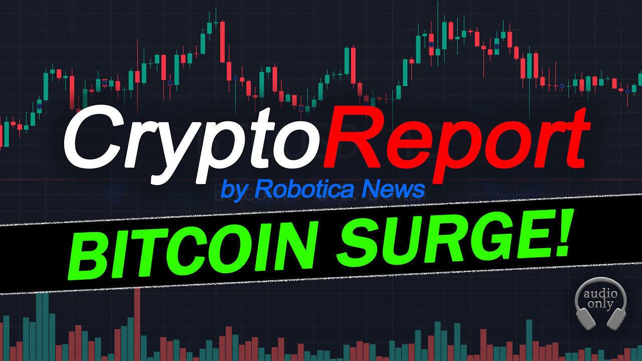 Todays Crypto Report - Bitcoin BIG GAINS!!!