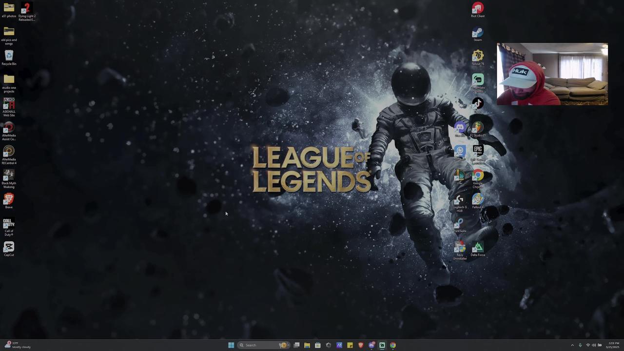 League of Legends and some dying light 2