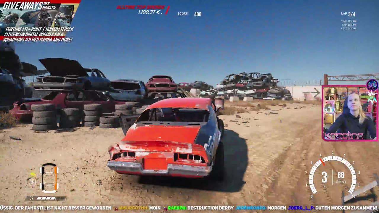 🔴 Wreckfest 2 🔴 !Giveaway MISC Fortune LTI | CO Nomad LTI | Citizencon Pack & Mehr [🔞🇩🇪]