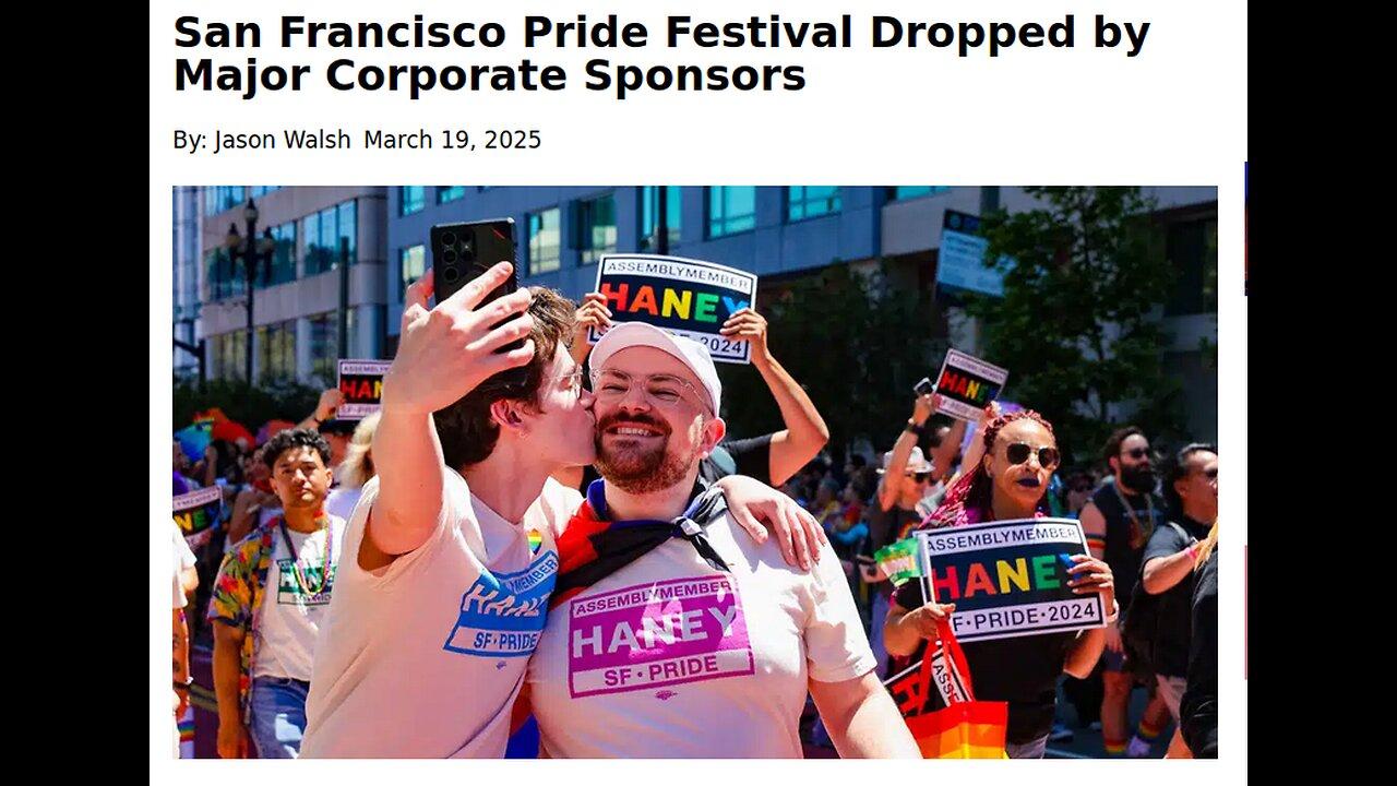 SF Gay Pride Parade Loses ALL Their Corporate Sponsors