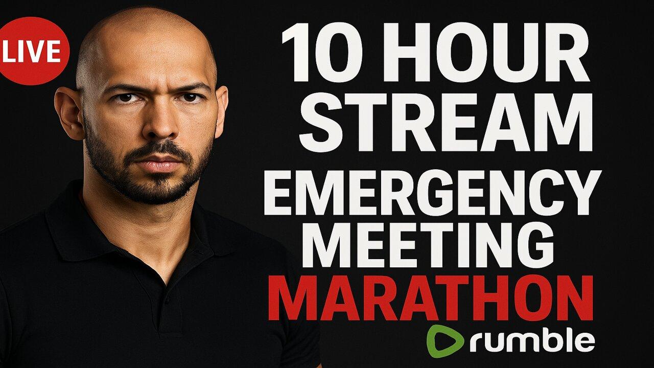 🔴 EMERGENCY MEETING MARATHON – 9 Hours of Andrew Tate