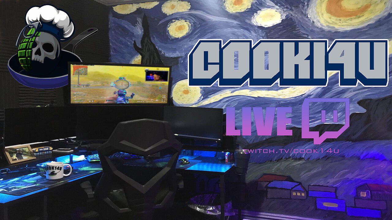 Painting The Stream Room Ala Van Gogh 🎨🖌️🖼️