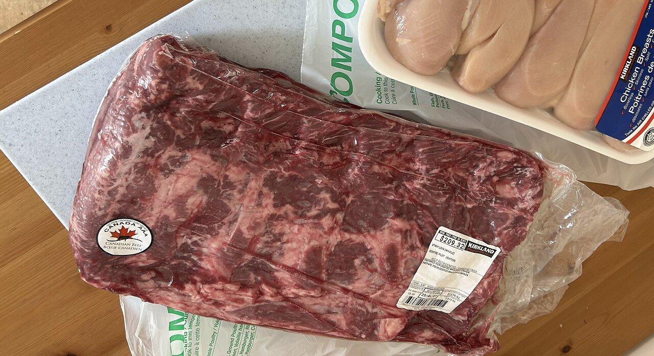 Costco meat cut