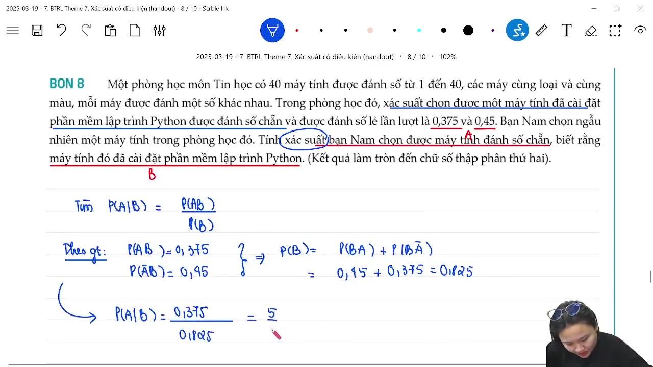 BTRL Theme 7  Xác suất có điều kiện mp4