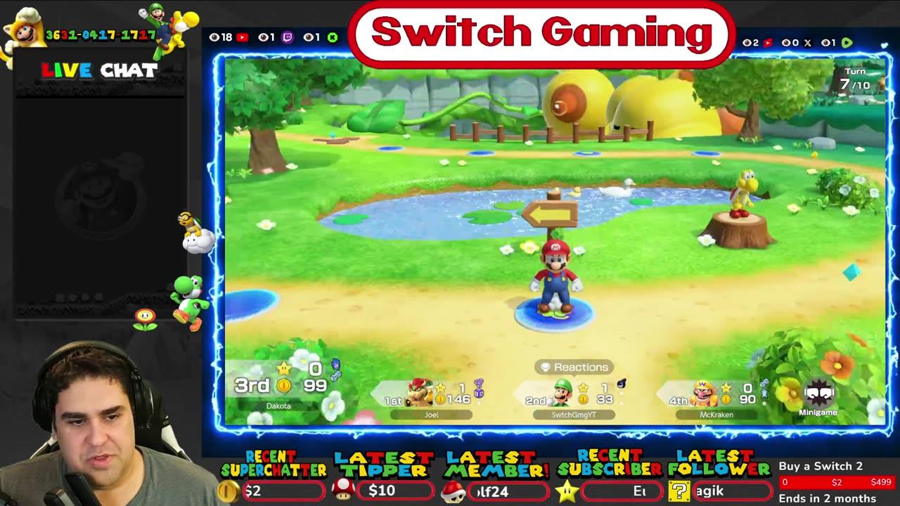 Who’s the Party Champion?! 🏆 Super Mario Party Jamboree with Viewers! *LIVE*