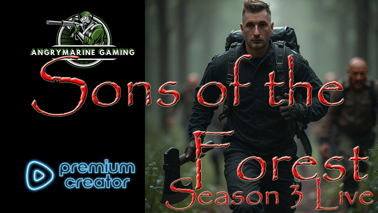 Sons of the Forest HARD MODE LIVE | S3 Go Hard or Go Home + Chat