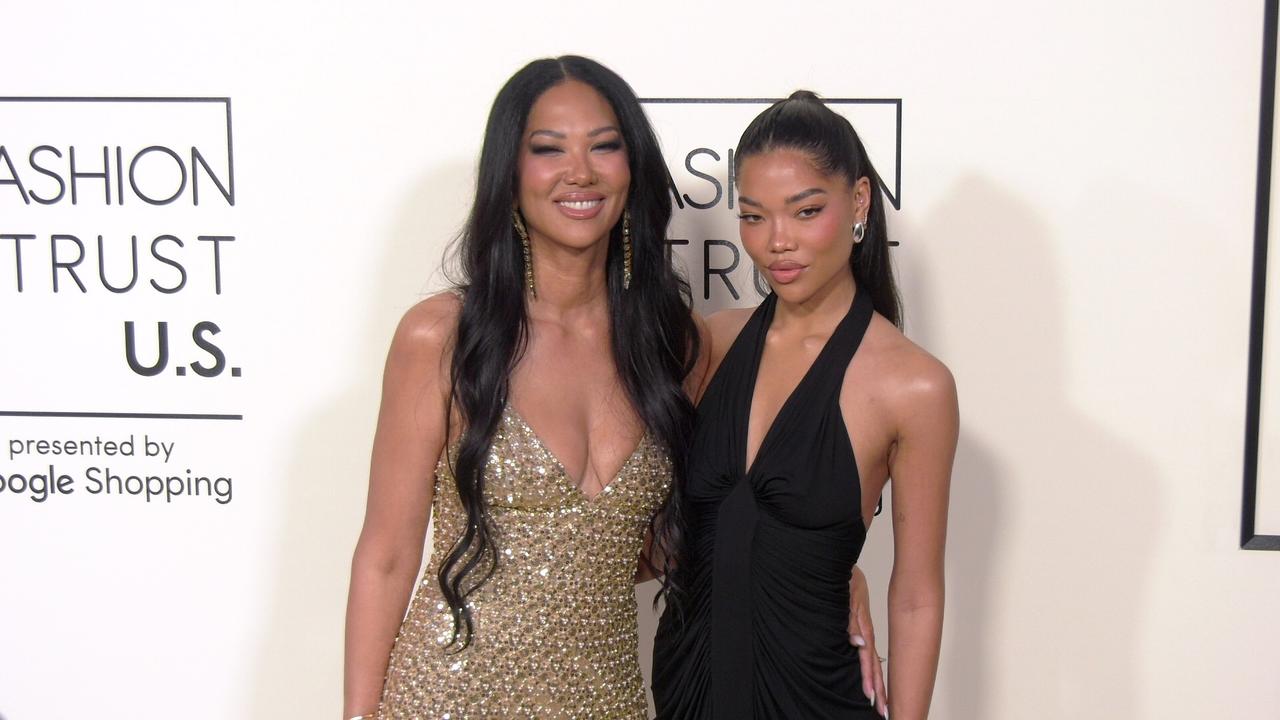 Kimora Lee Simmons and Ming Lee Simmons attend the 2025 Fashion Trust U.S. Awards in Los Angeles