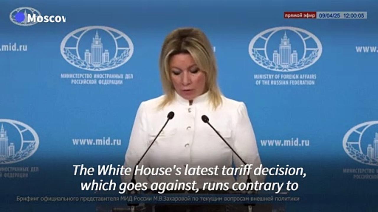 Russia says Trump's tariffs show disregard for international trade norms