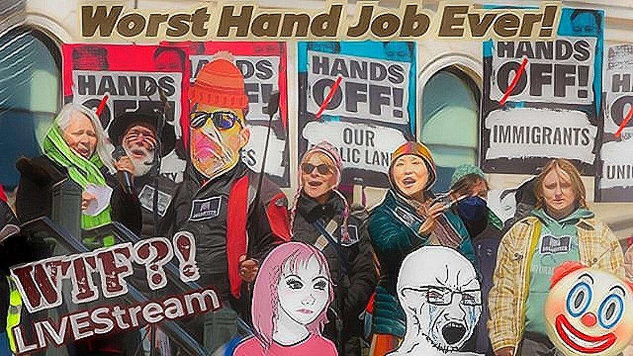 WTF?! LIVEStream - Worst Hand Job Ever!