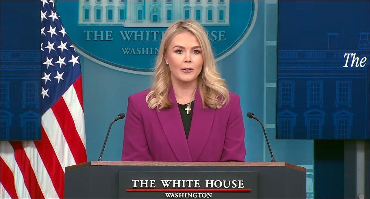 🔴LIVE: Press Secretary Karoline Leavitt Briefs Members of the Media in the White House, Apr. 8, 2025
